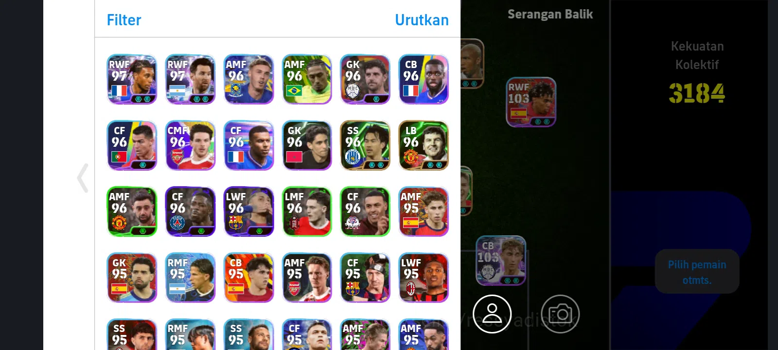 eFootball Accounts Legends & Iconic Players EFOOTBALL 2026 | RONALDINHO, DARWIN NUNEZ, PACK LAMINE YAMAL, 3 MANAGER BOOSTER 2