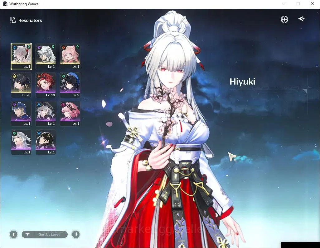 Wuthering Waves Accounts SEA|UL 8 | 1 Limited | [Hiyuki] | Data Bank Lv1 |  image 3