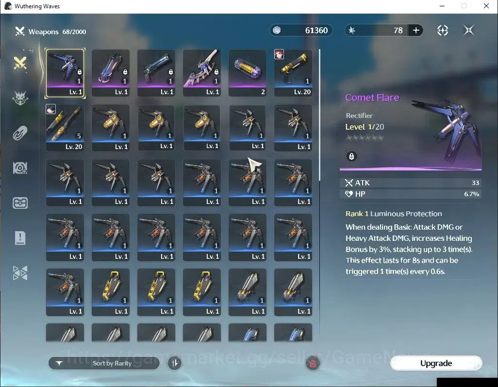 Wuthering Waves Accounts SEA|UL 8 | 1 Limited | [Hiyuki] | Data Bank Lv1 |  image 5