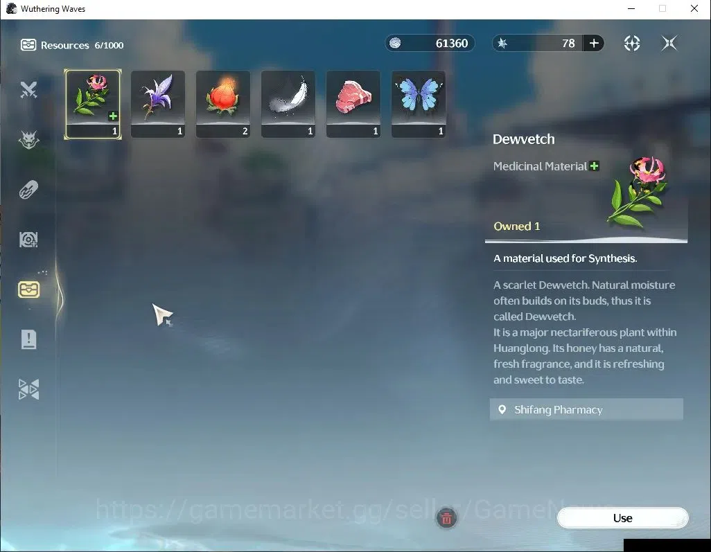 Wuthering Waves Accounts SEA|UL 8 | 1 Limited | [Hiyuki] | Data Bank Lv1 |  image 8