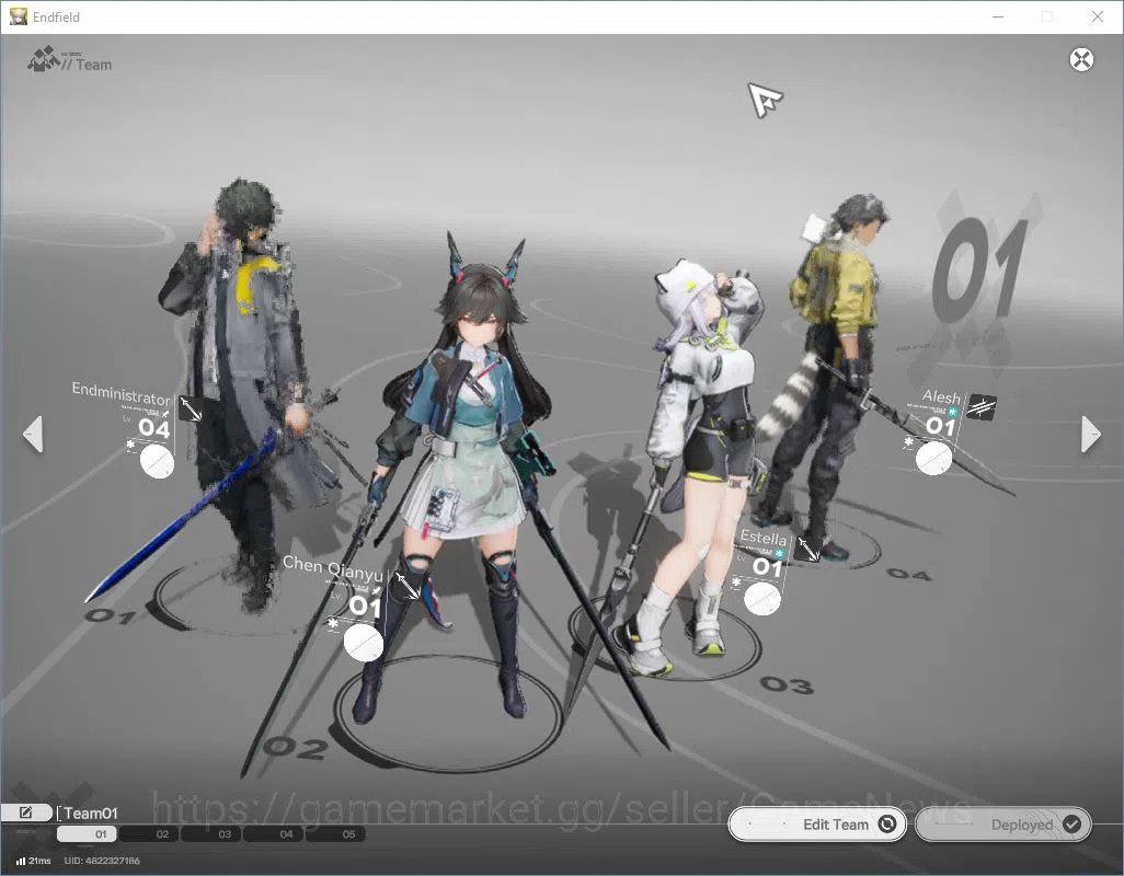 Arknights: Endfield Accounts ASIA|Fresh Starter(Lv3)|SSR 2(1Limit) [Yvonne],Ard image 9