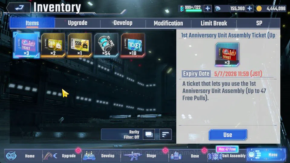SD Gundam G Generation ETERNAL Accounts [Global]Rank 37|155K DM| 6 UR | Striker Custom,Gundam Ez8,Nu Gundam,Narrative,Gundam 5