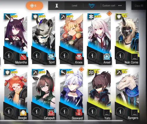 Arknights Accounts Lv 1 | 30 Operator | 2 6* | 1 Limited | [Rosmontis image 8