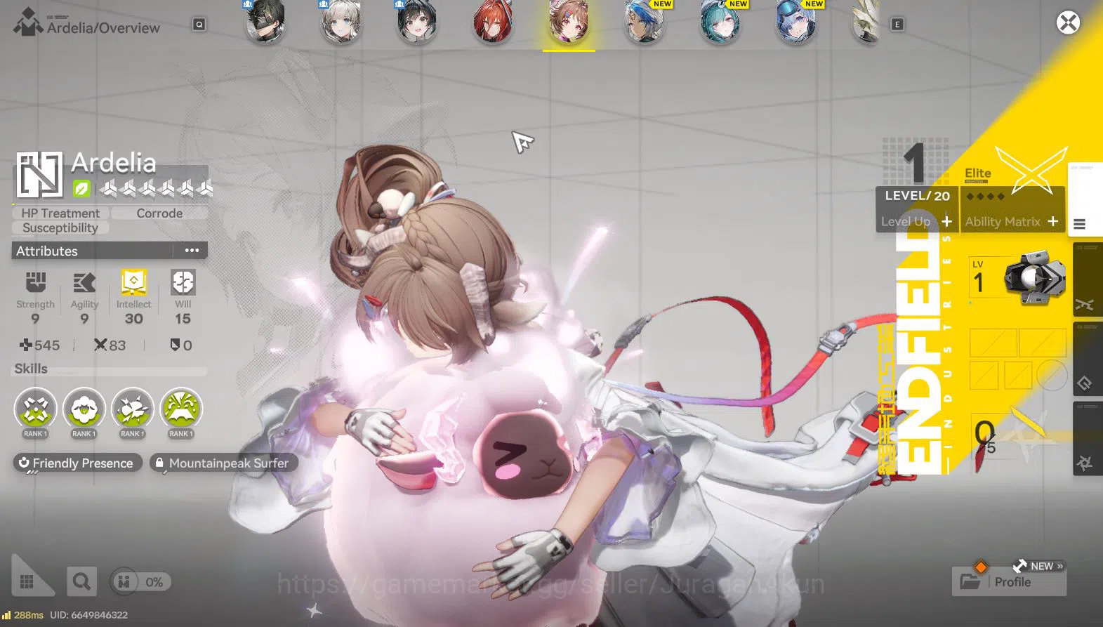 Arknights: Endfield Accounts NA/EU|Fresh Starter + Meta SSR Ember & Ardelia + 5 image 2