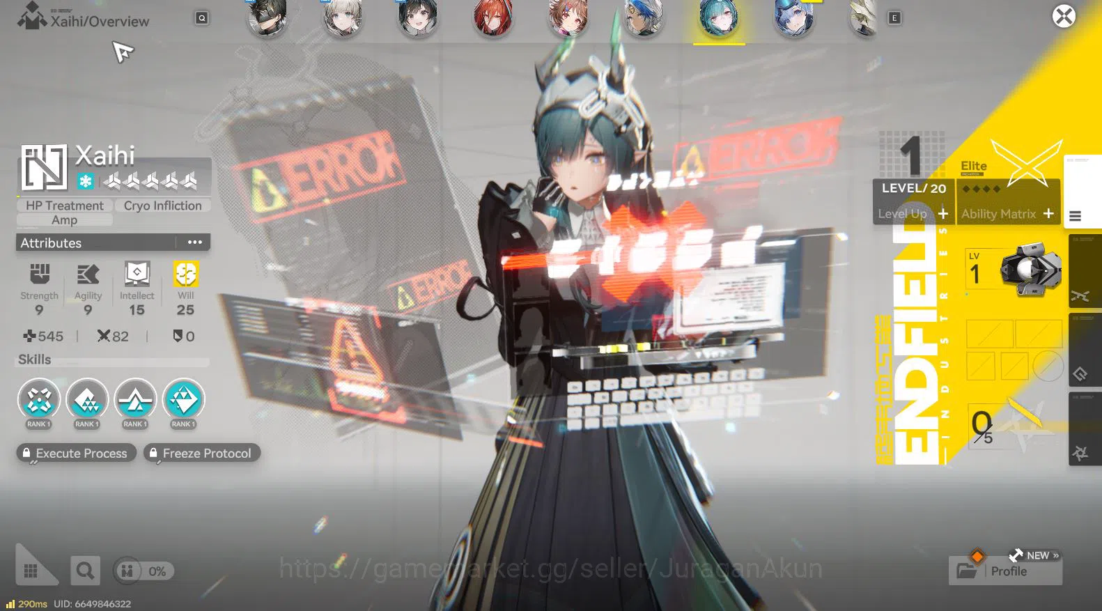 Arknights: Endfield Accounts NA/EU|Fresh Starter + Meta SSR Ember & Ardelia + 5 image 8