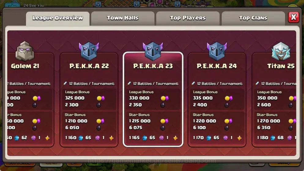 Clash of Clans Accounts Global |TH 17-BH 7|LVL 106|AQ 32 ,MP 7 ,GW 17 ,RC  image 6