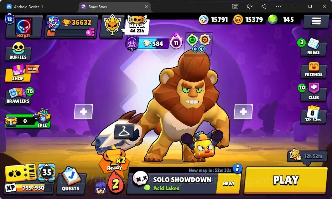 Brawl Stars Accounts Global|36632 Thropy|98 Brawler|19 Max Hypercharge| image 1