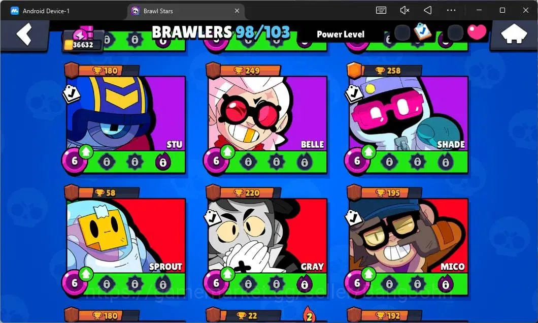 Brawl Stars Accounts Global|36632 Thropy|98 Brawler|19 Max Hypercharge| image 15