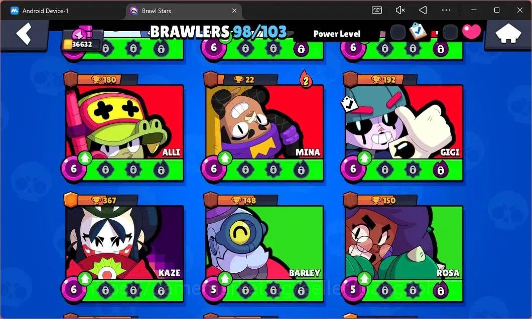 Brawl Stars Accounts Global|36632 Thropy|98 Brawler|19 Max Hypercharge| image 16