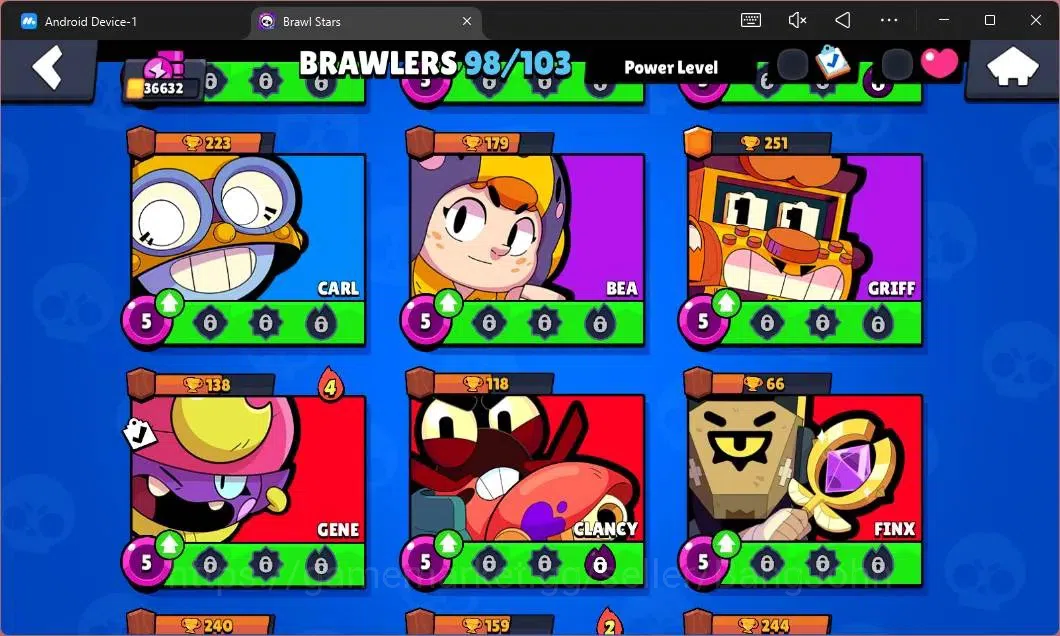 Brawl Stars Accounts Global|36632 Thropy|98 Brawler|19 Max Hypercharge| image 17