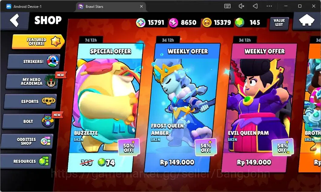 Brawl Stars Accounts Global|36632 Thropy|98 Brawler|19 Max Hypercharge| image 4