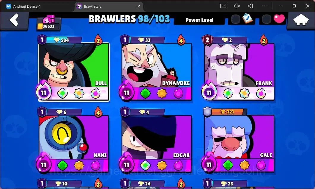 Brawl Stars Accounts Global|36632 Thropy|98 Brawler|19 Max Hypercharge| image 5