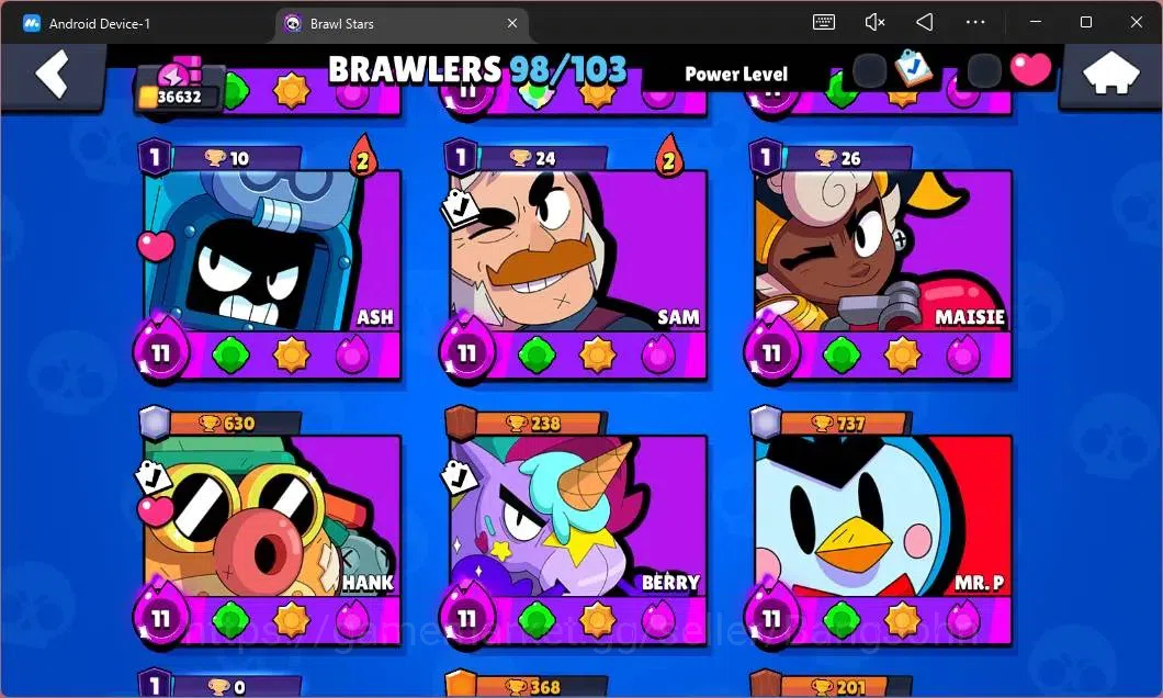 Brawl Stars Accounts Global|36632 Thropy|98 Brawler|19 Max Hypercharge| image 6