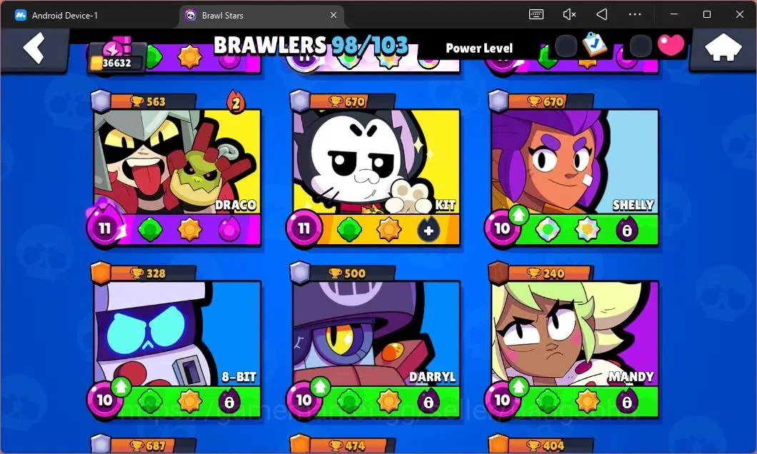 Brawl Stars Accounts Global|36632 Thropy|98 Brawler|19 Max Hypercharge| image 8