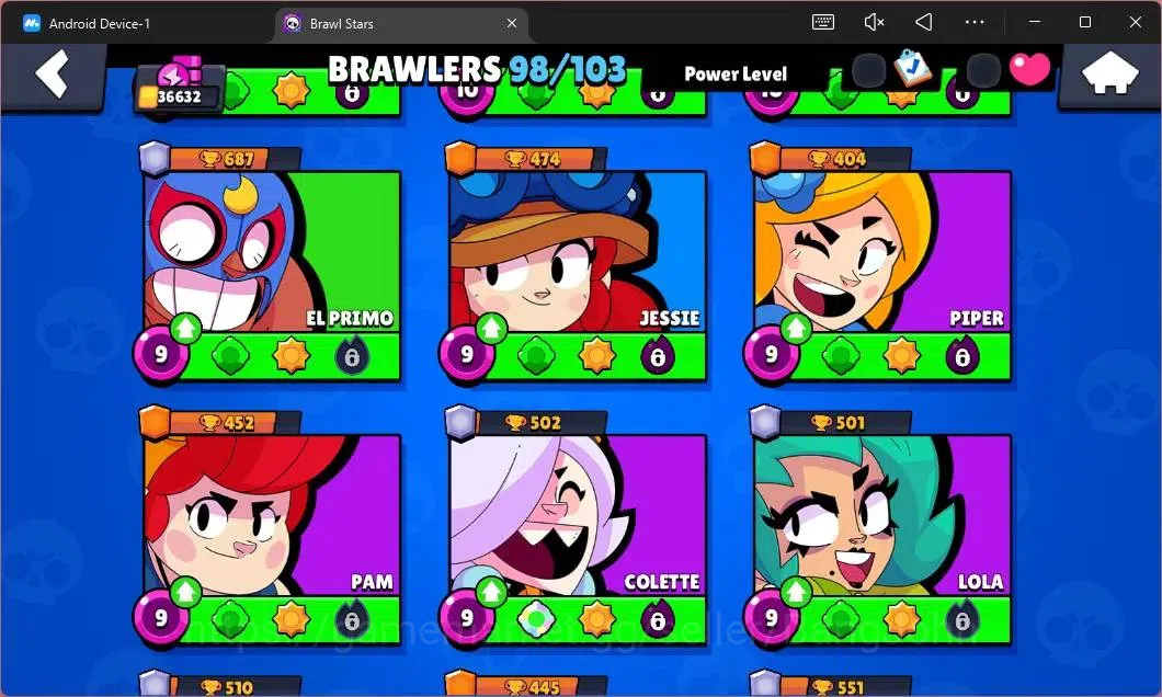 Brawl Stars Accounts Global|36632 Thropy|98 Brawler|19 Max Hypercharge| image 9