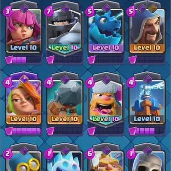 Clash Royale Others Lv 38|Trophy 8833|KTL 13|Card121|4 Hero|3 Evo|8 Ch image 1