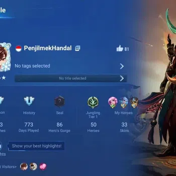 Honor of Kings Accounts Rare Skin Hero 50, Skin 33 | 2 Legend (Sun Ce, Mulan), KIC Luna, Dandadan Daji, 1 Limited | TakeMail