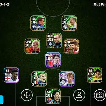 eFootball Accounts Legends & Iconic Players Mobile|PW 3194|MichaelOwen Epic,Roberto Bagio Epic,Fabio Cannavaro Epic,Steven
