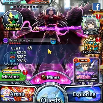 Grand Summoners Accounts Others Global | Rank 50 | 2 Ascend: Buccaner Captain Azel ,Demon Lord Vox | Detail Check SS GS365B