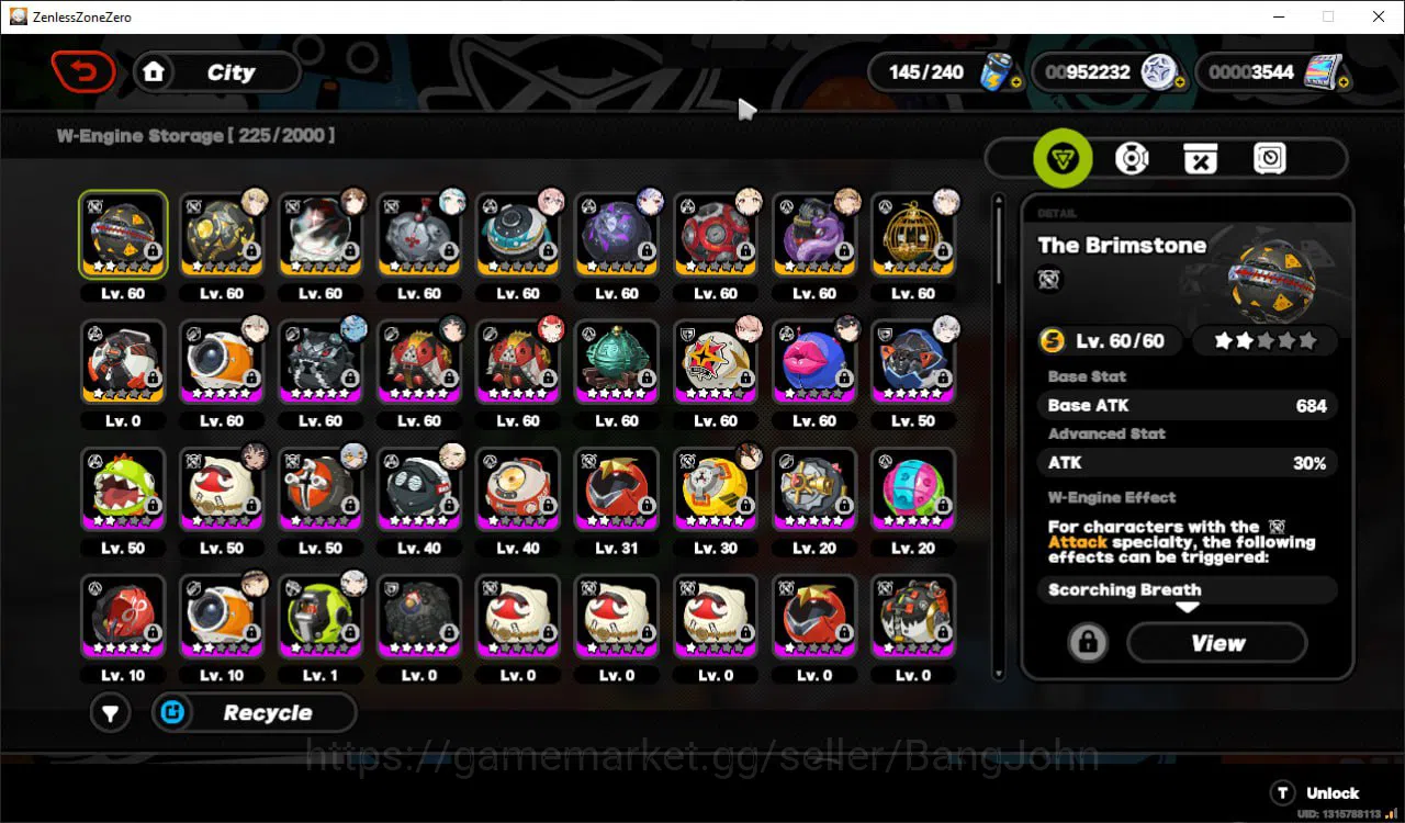Zenless Zone Zero Accounts ZZZ Asia Lvl 58 - Ye Shunguang M2 + Sign | 3 Top S image 14
