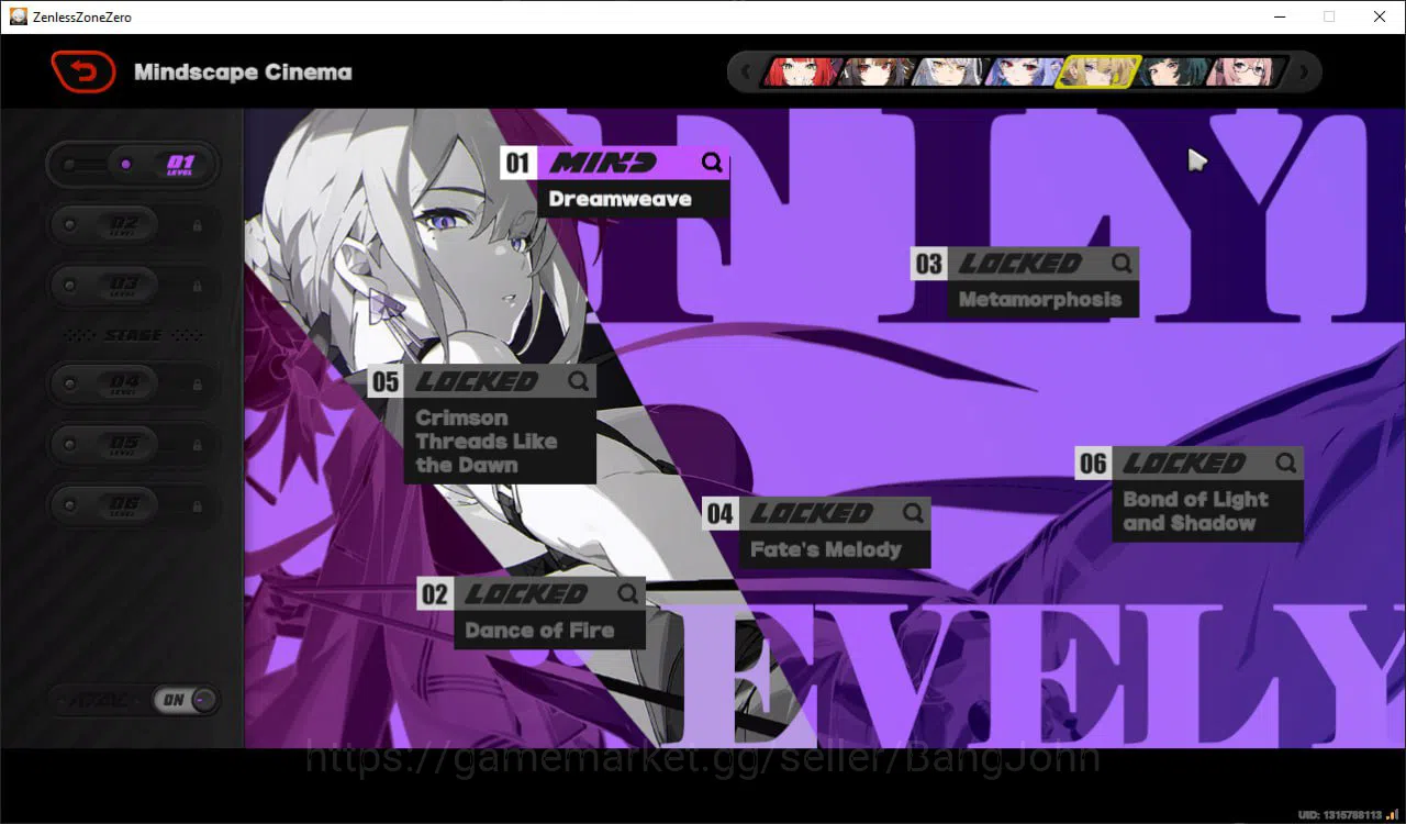 Zenless Zone Zero Accounts ZZZ Asia Lvl 58 - Ye Shunguang M2 + Sign | 3 Top S image 2