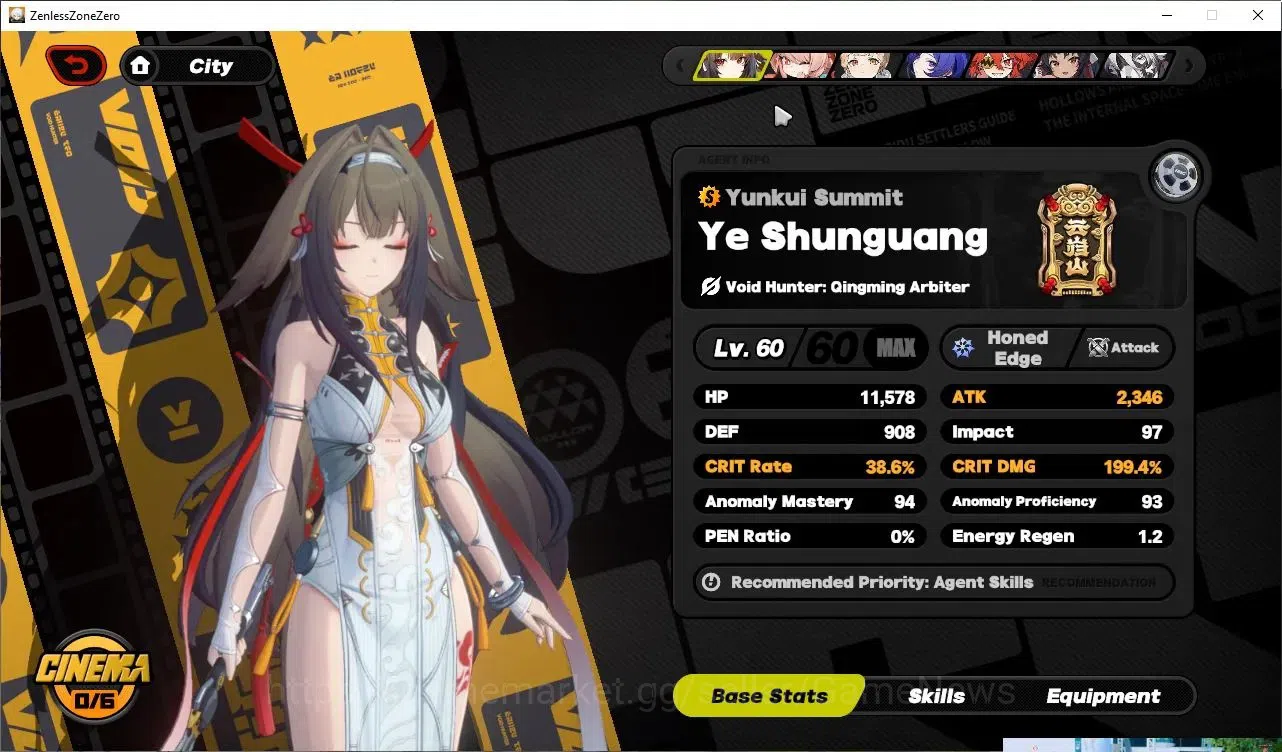 Zenless Zone Zero Accounts ASIA|IK 52|S1 Ch5|4 Limited[Ye Shunguang+Sign,Prom image 17