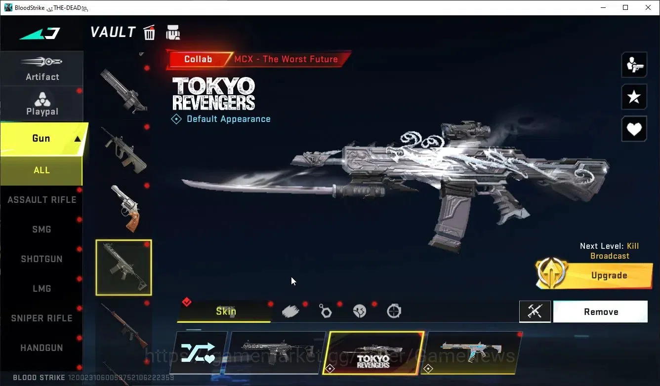 Blood Strike Accounts ASIA|ETERNAL lv3 M700+COLLAB MCX,Takemichi|10 ULTR image 12