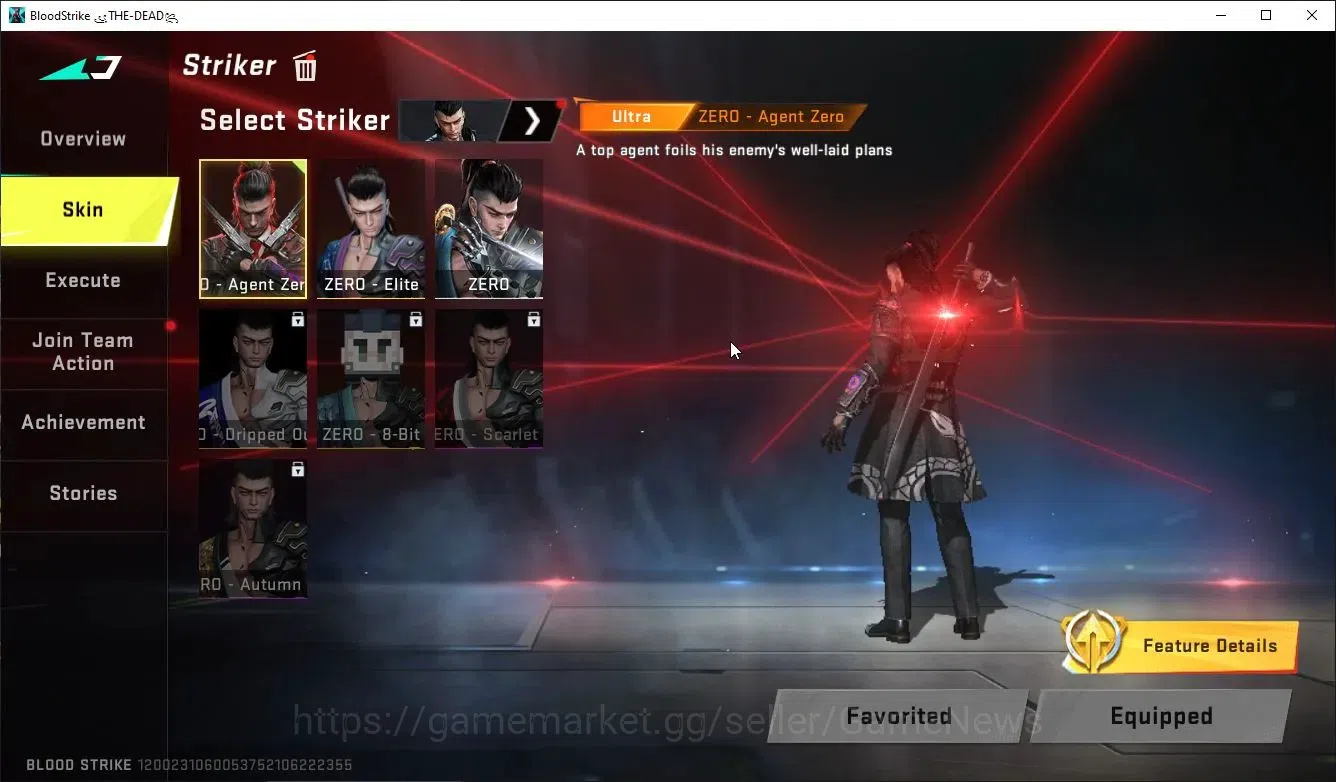 Blood Strike Accounts ASIA|ETERNAL lv3 M700+COLLAB MCX,Takemichi|10 ULTR image 3