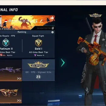 Blood Strike Accounts Collab Skin ASIA | 1 Eternal: Desert Eagle|4 Collab Guns|4 Ultra Guns |1 Epic Name Changing Card