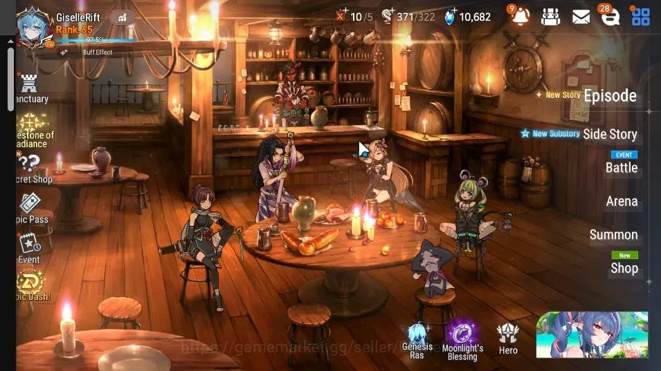 Epic Seven Accounts ASIA UnVerif|15ML(Sheperd Dark Diene,Rhiana&Luc,Be image 1