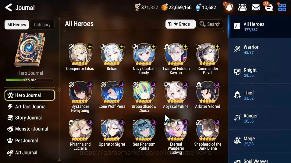 Epic Seven Accounts ASIA UnVerif|15ML(Sheperd Dark Diene,Rhiana&Luc,Be image 6