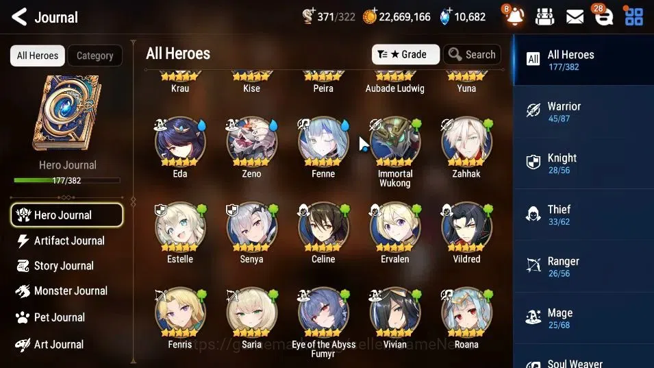 Epic Seven Accounts ASIA UnVerif|15ML(Sheperd Dark Diene,Rhiana&Luc,Be image 9