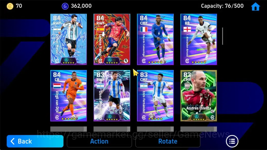 eFootball Accounts Android|Epic Daniele De Rossi,Andres Iniesta,Showt image 4