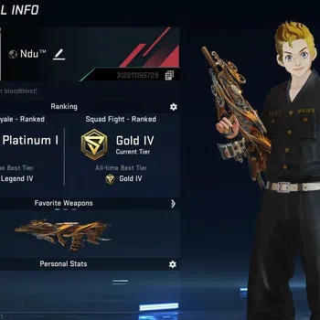 Blood Strike Accounts Others ASIA|1 ETERNAL: Desert Eagle Scorpius|2 TR: FN2000,Parachute |2 ULTRA