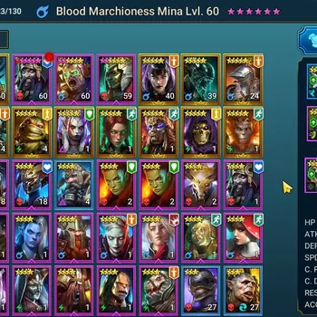 Raid: Shadow Legends Accounts Mid-Game Lv.43 Power 675,9K|2 Mythic: Blood Marchioness Mina,Arne the White|13 Legend