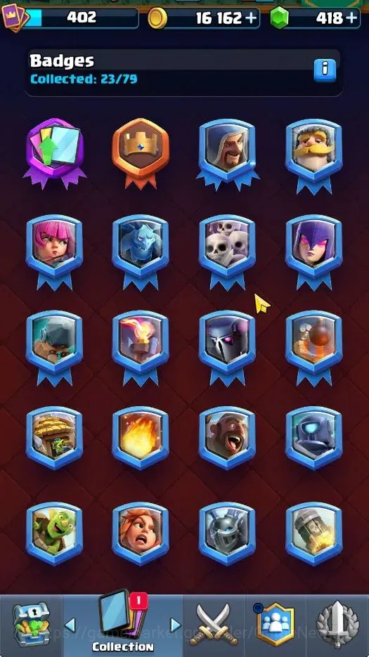 Clash Royale Accounts High-End Lvl 402|KTL 9|Trophy 3041|418 Gems|Card 48/122|1 Hero 4 EVO 11 Epic 18 Rare 19 Common|3 Wild 10