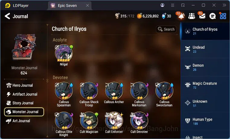 Epic Seven Accounts Global Unverif | 2 ML | Tieria | Judge Kise | Vic image 15