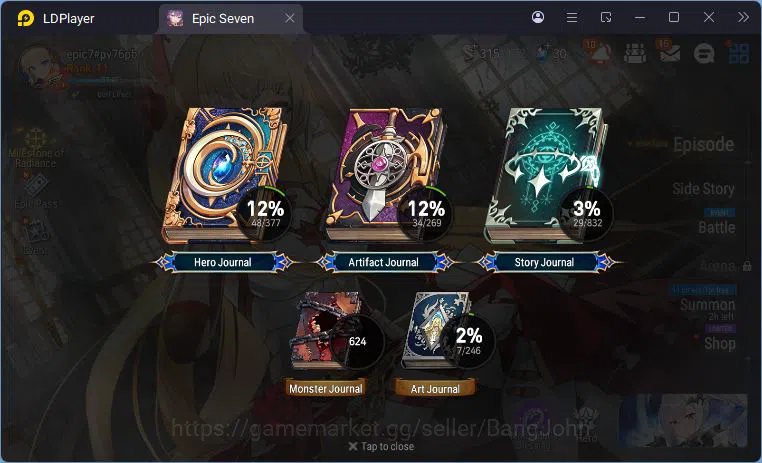 Epic Seven Accounts Global Unverif | 2 ML | Tieria | Judge Kise | Vic image 19
