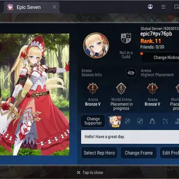 Epic Seven Mid-Tier Global Unverif |  2 ML | Tieria | Judge Kise | Vic image 1