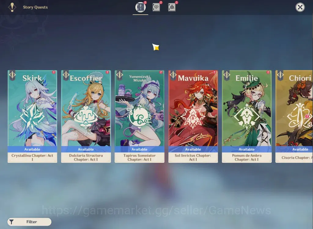 Genshin Impact Accounts ASIA|AR54|4Limited+1(*5Weapon)|Zibai,Chasca,Raiden image 15
