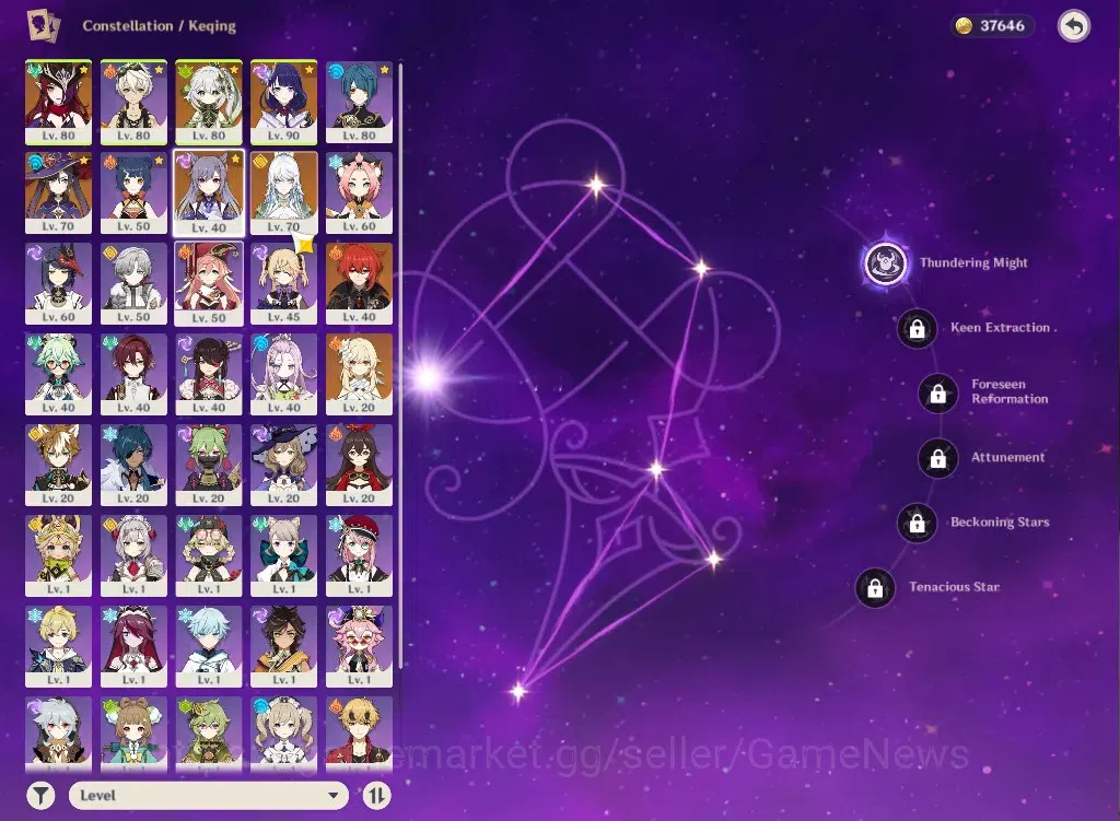Genshin Impact Accounts ASIA|AR54|4Limited+1(*5Weapon)|Zibai,Chasca,Raiden image 6