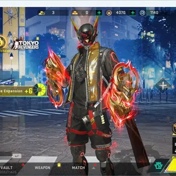 Blood Strike Rare Skin ASIA | Eternal Melee: Katar | 3 7DS Guns: AK47,M70 image 1