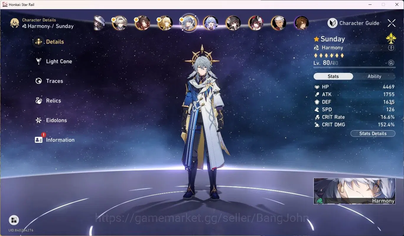 Honkai Star Rail Accounts ASIA | TL70|11 Lim L80|Silver Wolf LV.999,Dan Heng image 14