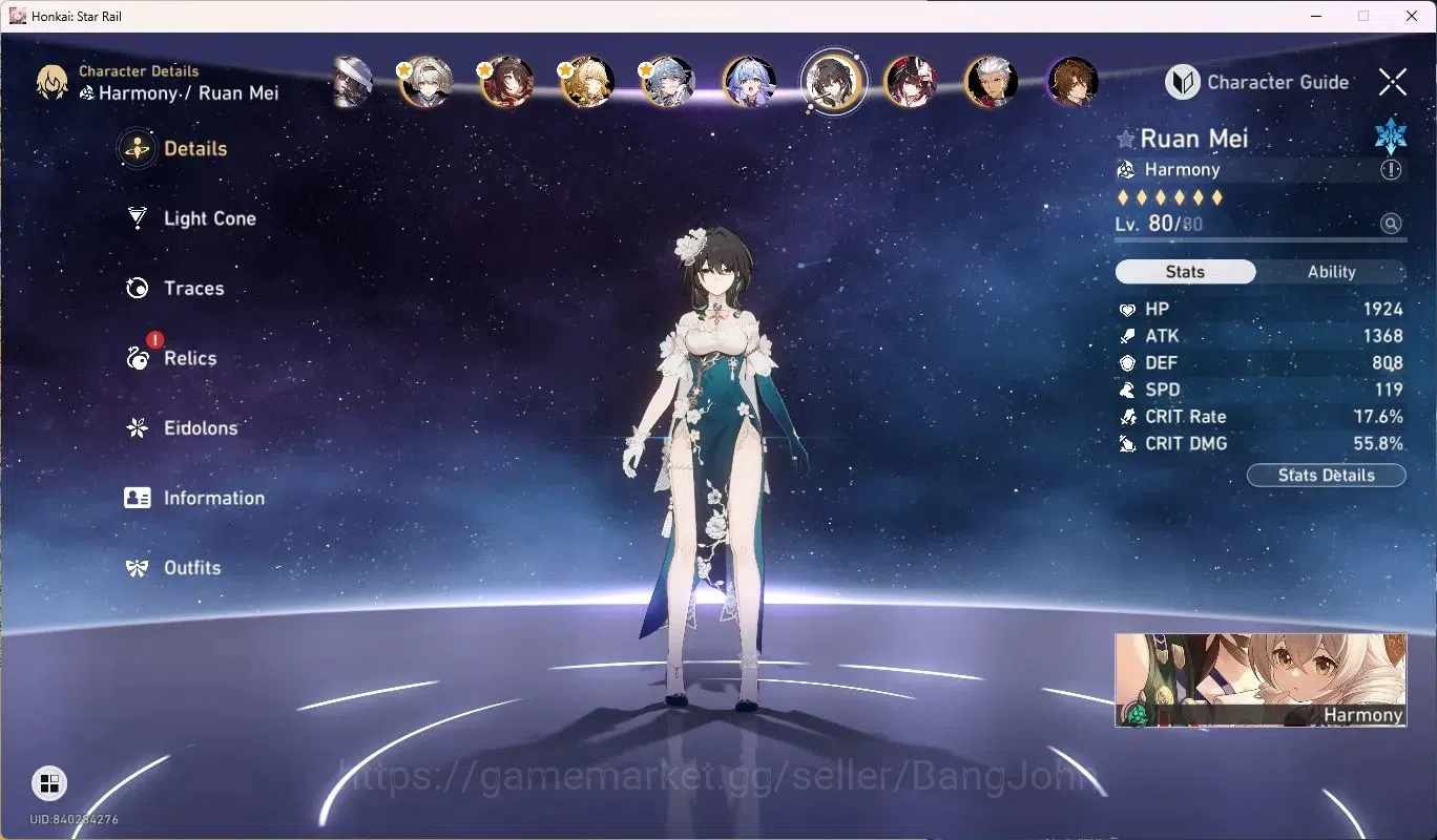 Honkai Star Rail Accounts ASIA | TL70|11 Lim L80|Silver Wolf LV.999,Dan Heng image 16