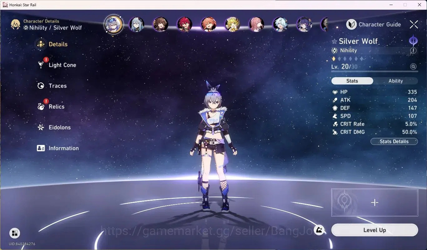 Honkai Star Rail Accounts ASIA | TL70|11 Lim L80|Silver Wolf LV.999,Dan Heng image 17