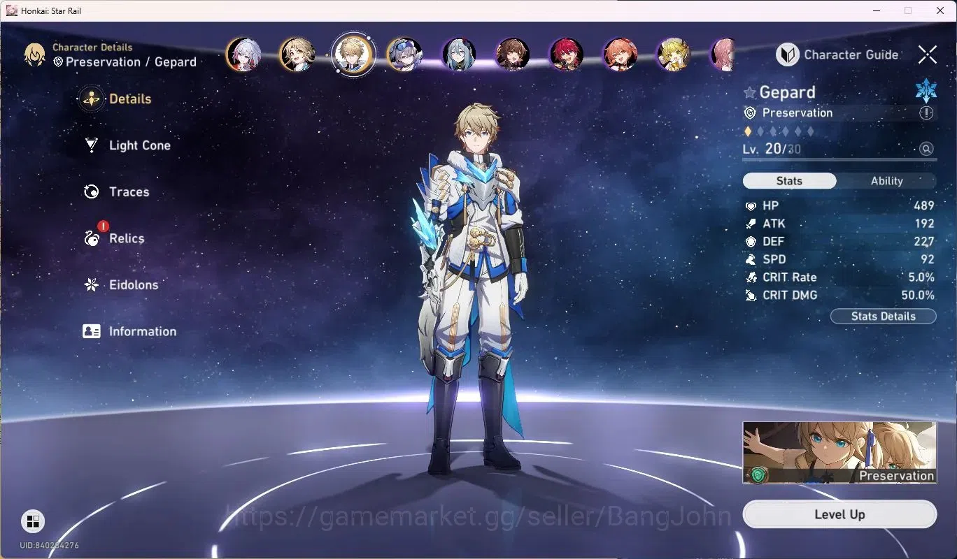 Honkai Star Rail Accounts ASIA | TL70|11 Lim L80|Silver Wolf LV.999,Dan Heng image 18