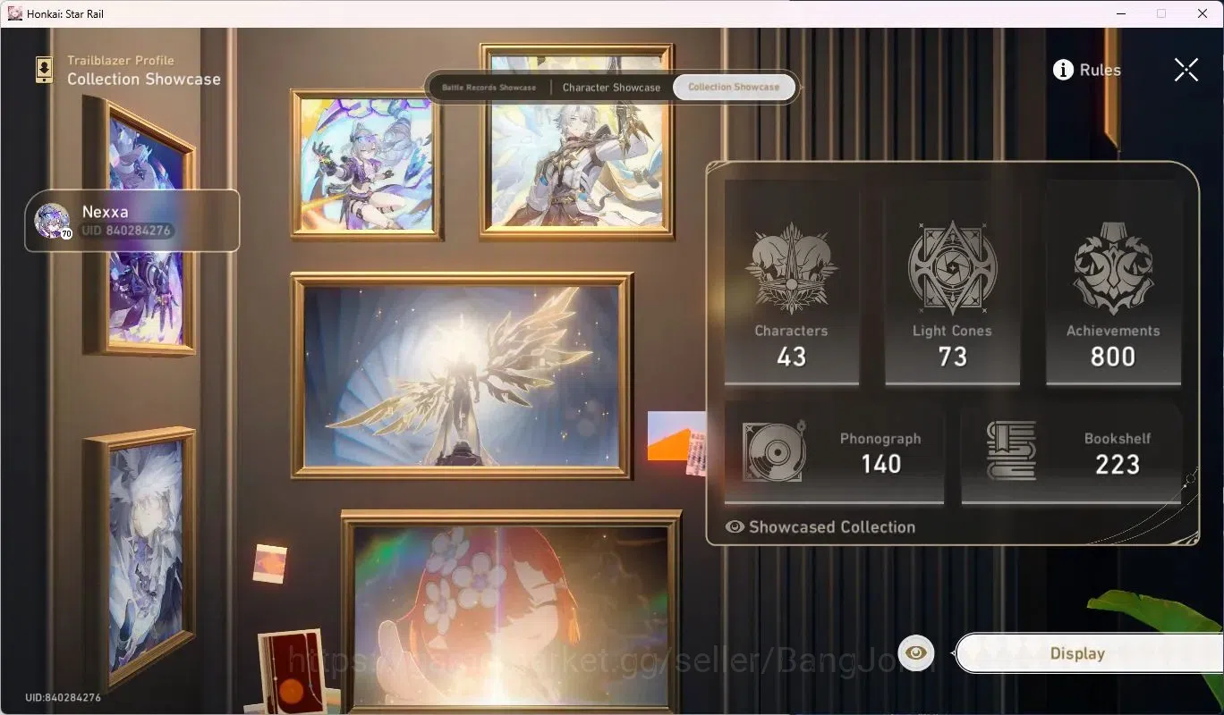 Honkai Star Rail Accounts ASIA | TL70|11 Lim L80|Silver Wolf LV.999,Dan Heng image 3