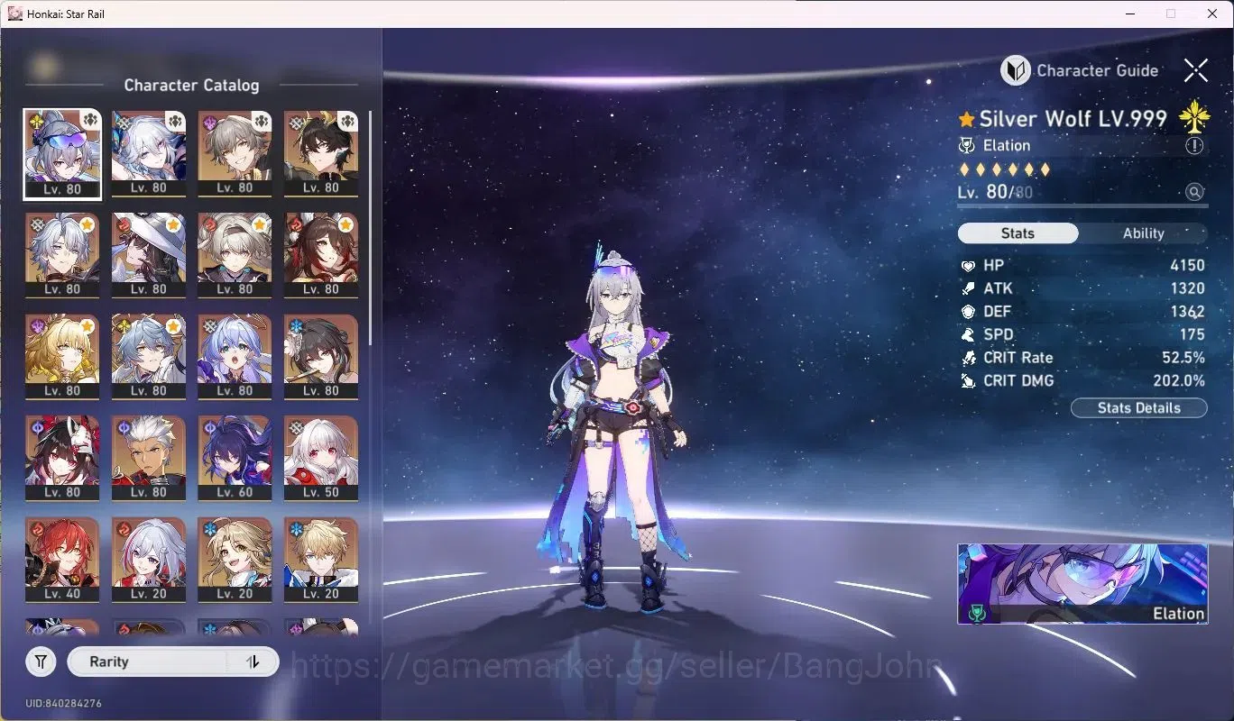 Honkai Star Rail Accounts ASIA | TL70|11 Lim L80|Silver Wolf LV.999,Dan Heng image 5