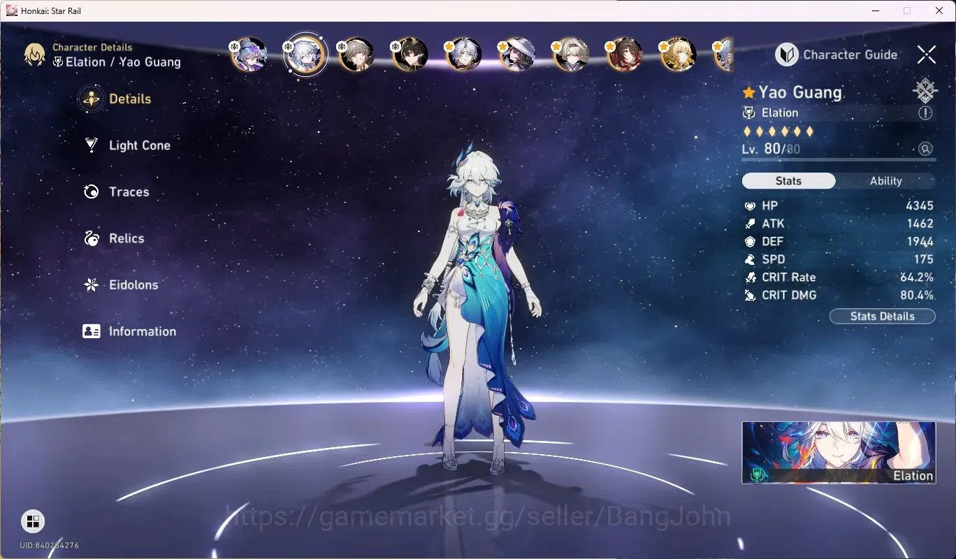 Honkai Star Rail Accounts ASIA | TL70|11 Lim L80|Silver Wolf LV.999,Dan Heng image 7