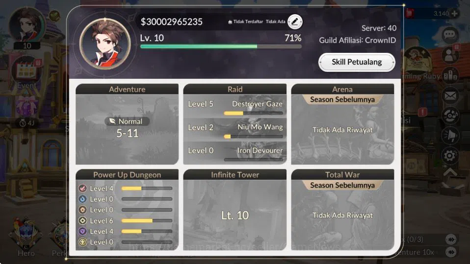 Seven Knights Re:Birth Accounts [Re;BIRTH] Global|Starter LV10|Ruby 3k| 5 Legendar image 11